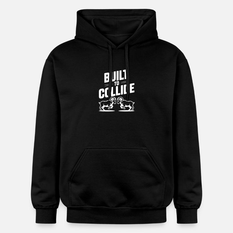 Construit pour entrer en collision - Sweat à capuche Softstyle® Gildan Unisexe - noir