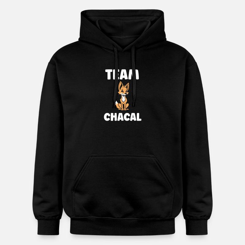 chacal - Sweat à capuche Softstyle® Gildan Unisexe - noir