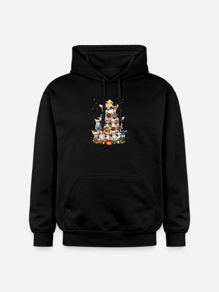 Chihuahua Chihuahueño Christmas - Gildan Unisex Softstyle® Midweight Hoodie - black