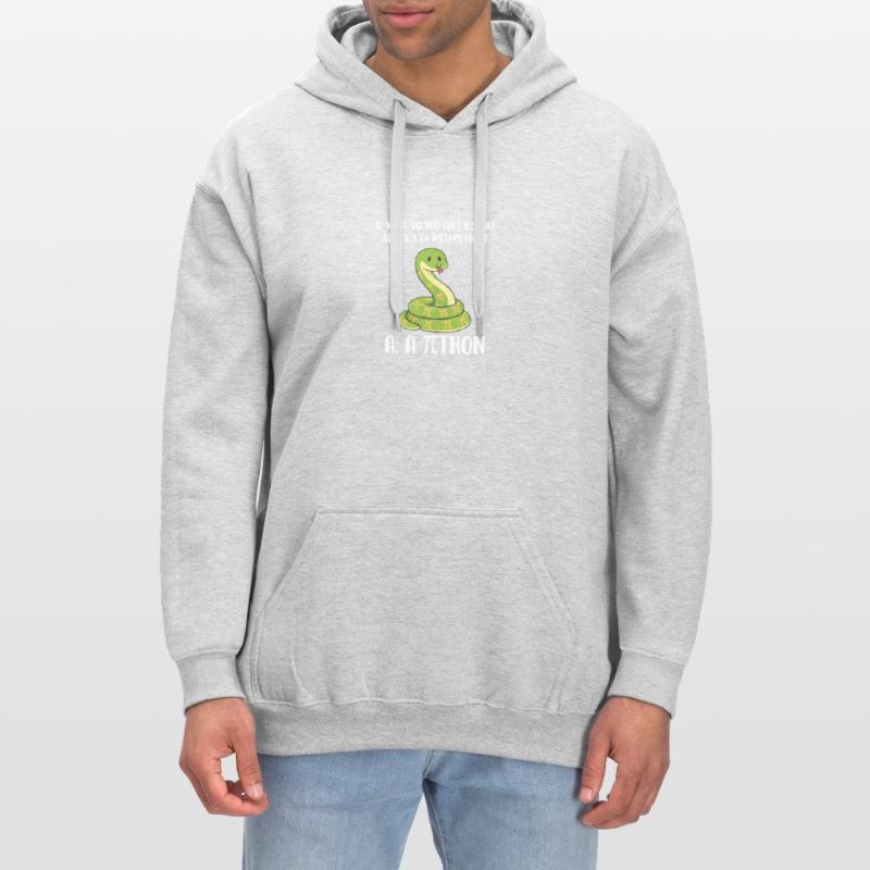 Schlange, 3,14 Meter lang, Pi-Tag-Python-Witz Gildan Unisex Softstyle® Midweight Hoodie