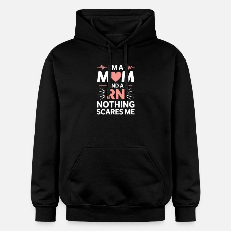 Don d’infirmière : Don d’infirmière - Sweat à capuche Softstyle® Gildan Unisexe - noir