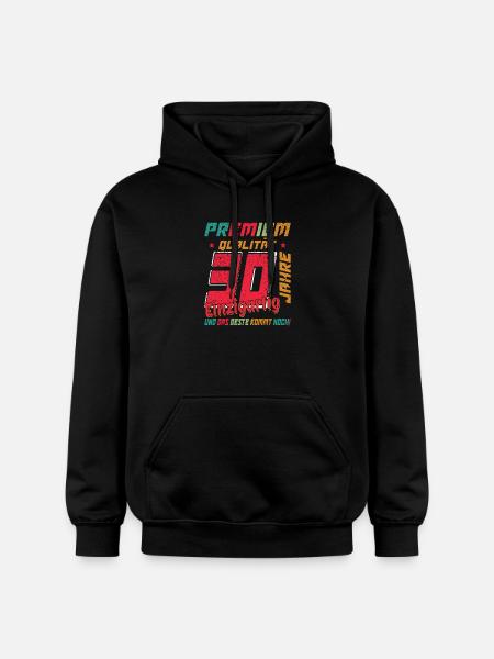 30th Birthday Unique Retro Quality - Gildan Unisex Softstyle® Midweight Hoodie - black
