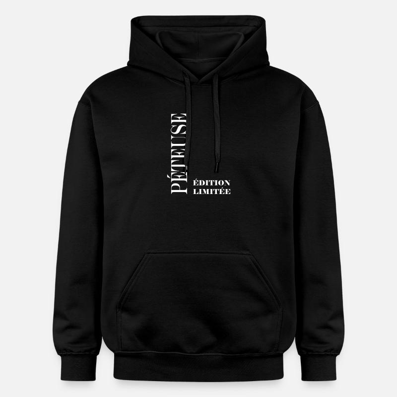 péteuse - Sweat à capuche Softstyle® Gildan Unisexe - noir