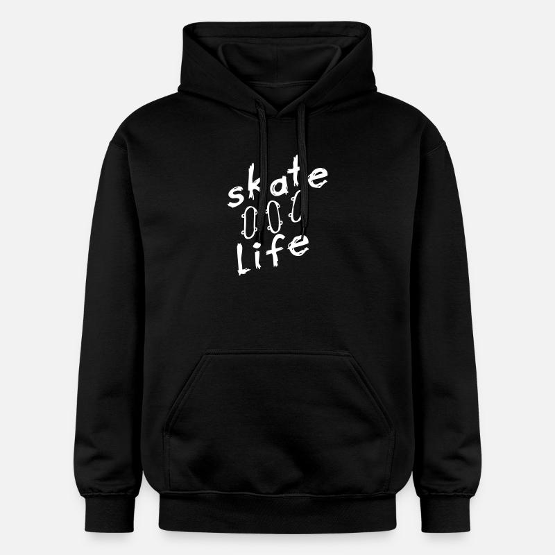 Patin - Sweat à capuche Softstyle® Gildan Unisexe - noir