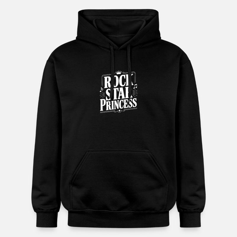 Princesse Rock Star - Sweat à capuche Softstyle® Gildan Unisexe - noir