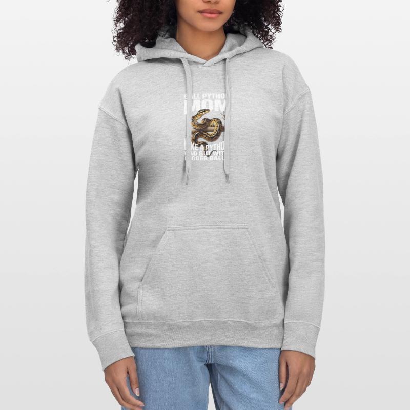 Maman Python roi Maman Serpents Terrarium Python Sweat à capuche Softstyle® Gildan Unisexe