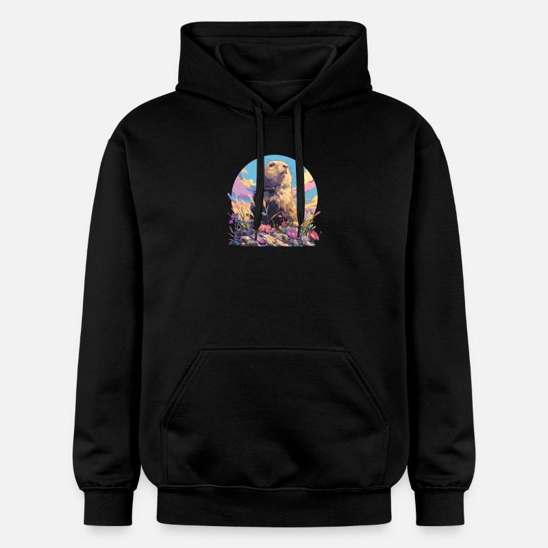 Lemmings Lemming - Sweat à capuche Softstyle® Gildan Unisexe - noir