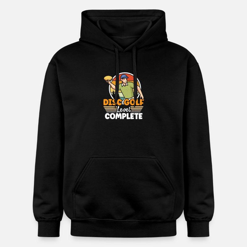 Disc Golf Geschenke Discgolf - Gildan Unisex Softstyle® Midweight Hoodie - Schwarz