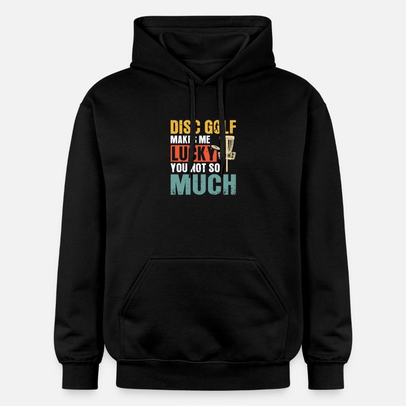 Disc Golf Geschenke Discgolf - Gildan Unisex Softstyle® Midweight Hoodie - Schwarz
