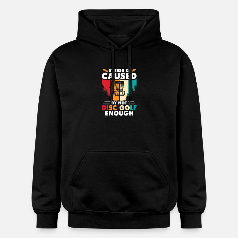 Disc Golf Geschenke Discgolf - Gildan Unisex Softstyle® Midweight Hoodie - Schwarz