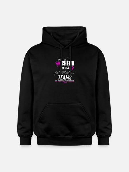beste Chefin fantastisches Team Chefin geschenke - Gildan Unisex Softstyle® Midweight Hoodie - black