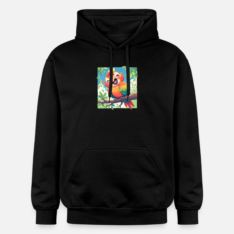 L’ère de l’ara - Sweat à capuche Softstyle® Gildan Unisexe - noir