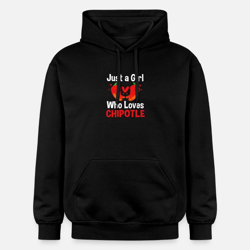 Chili chipotle épicé piment et jalapeño - Sweat à capuche Softstyle® Gildan Unisexe - noir