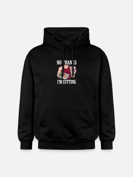 Schnittsaison Bei Reduziertem Kaloriendefizit - Gildan Unisex Softstyle® Midweight Hoodie - Schwarz