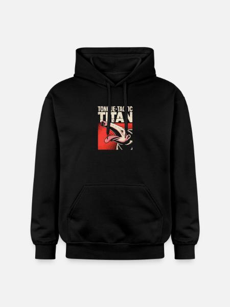 Tacticien de langue | Fourmilier comique - Sweat à capuche Softstyle® Gildan Unisexe - noir