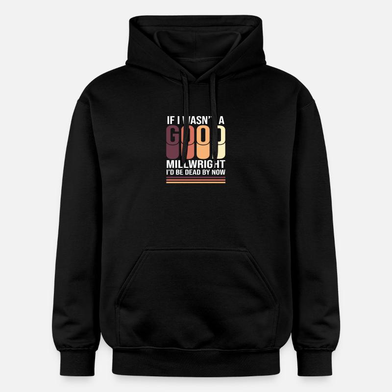 CNC Mechanic Mechanical Engineer Locksmith - Gildan Unisex Softstyle® Midweight Hoodie - black