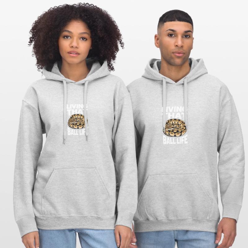 Python roi Serpents Amateurs de terrarium Python Sweat à capuche Softstyle® Gildan Unisexe
