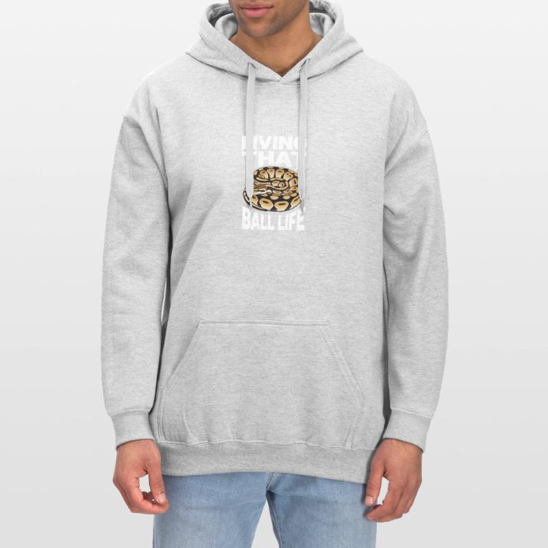 Python roi Serpents Amateurs de terrarium Python Sweat à capuche Softstyle® Gildan Unisexe
