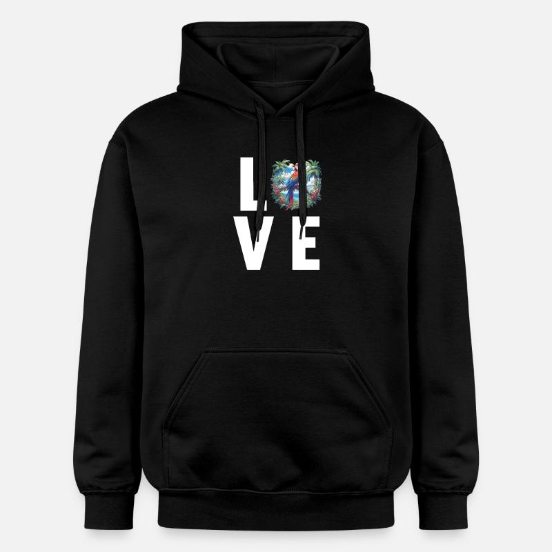 L’ère de l’ara - Sweat à capuche Softstyle® Gildan Unisexe - noir