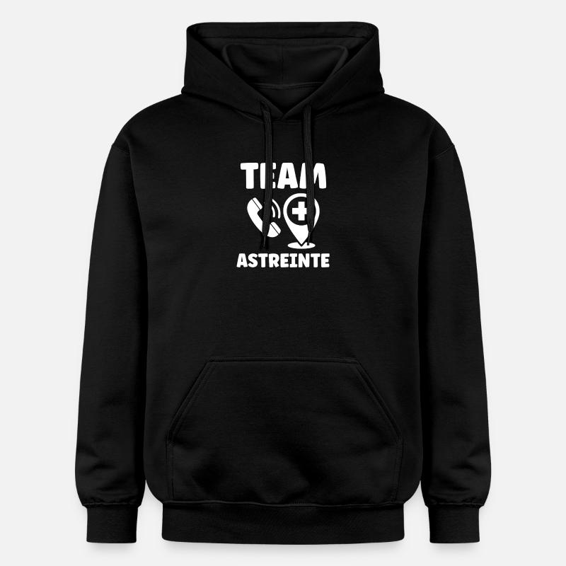 Astreinte  - Sweat à capuche Softstyle® Gildan Unisexe - noir