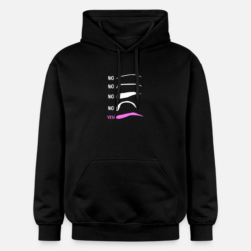 Cosmeticienne de microblading maquillage - Sweat à capuche Softstyle® Gildan Unisexe - noir