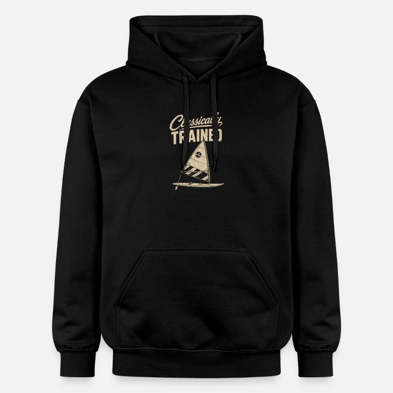 Classically Trained Sailor Tee - Gildan Unisex Softstyle® Midweight Hoodie - black