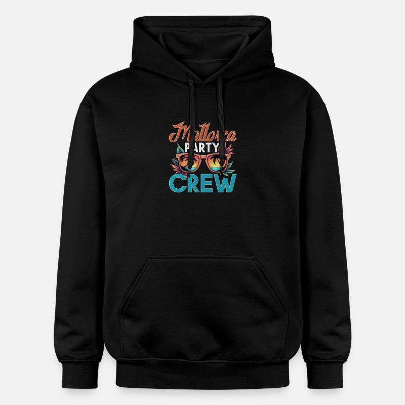 Équipage à Majorque - Sweat à capuche Softstyle® Gildan Unisexe - noir