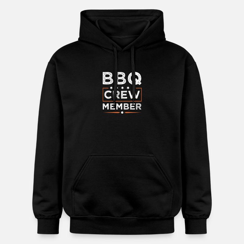 Équipe de barbecue - Sweat à capuche Softstyle® Gildan Unisexe - noir