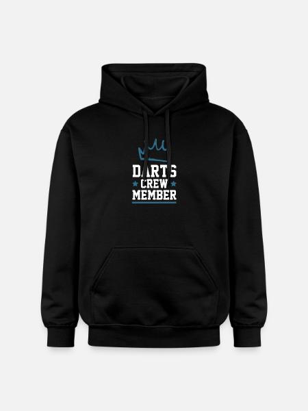 Darts Crew - Gildan Unisex Softstyle® Midweight Hoodie - black