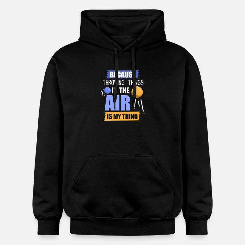 Diskuswurf Diskuswerfen Diskus diskuswerfer - Gildan Unisex Softstyle® Midweight Hoodie - Schwarz