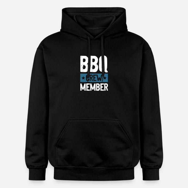 Équipe de barbecue - Sweat à capuche Softstyle® Gildan Unisexe - noir