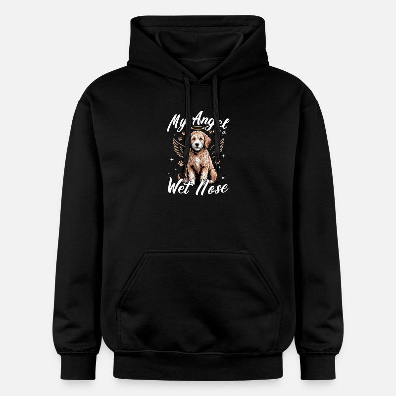 Race de chien Goldendoodle - Sweat à capuche Softstyle® Gildan Unisexe - noir
