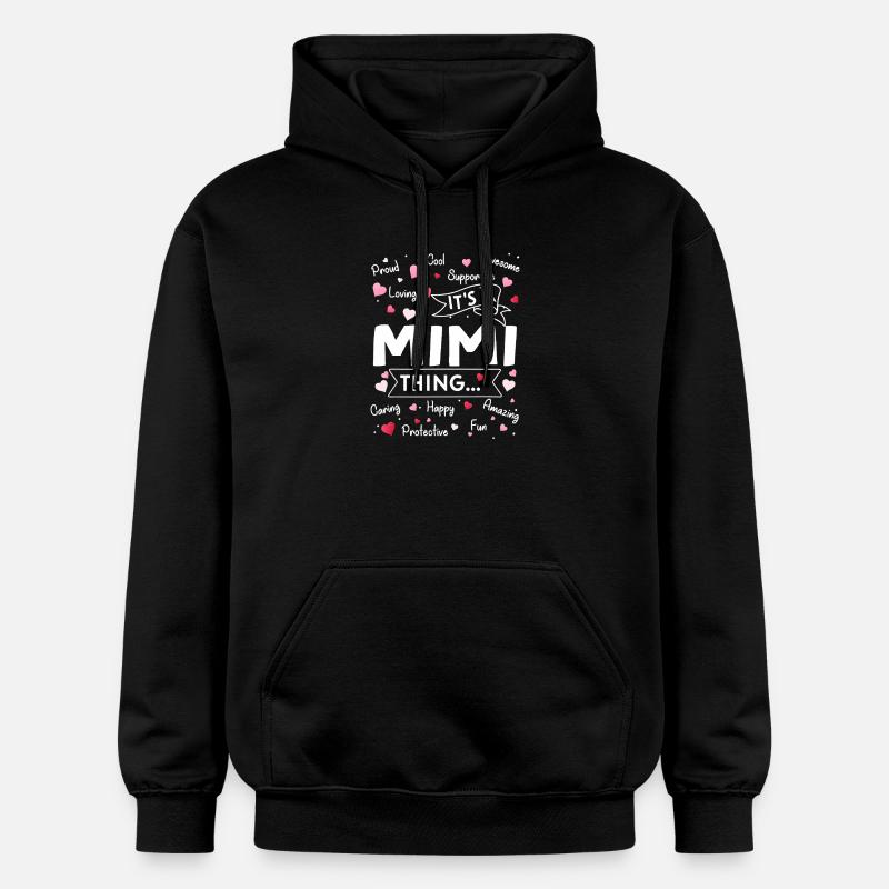 It's a Mimi Thing - Gildan Unisex Softstyle® Midweight Hoodie - black
