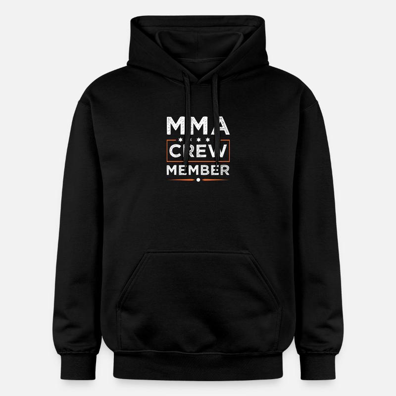 Équipe Mma - Sweat à capuche Softstyle® Gildan Unisexe - noir