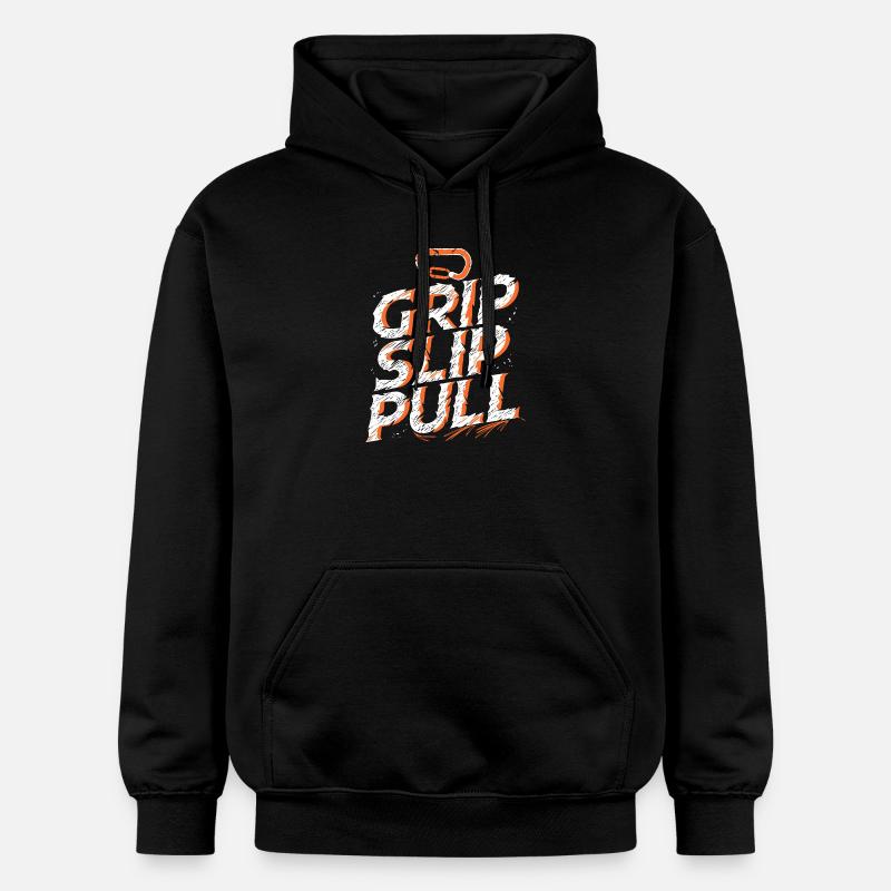 Grip Slip Pull Aventure Escalade - Sweat à capuche Softstyle® Gildan Unisexe - noir