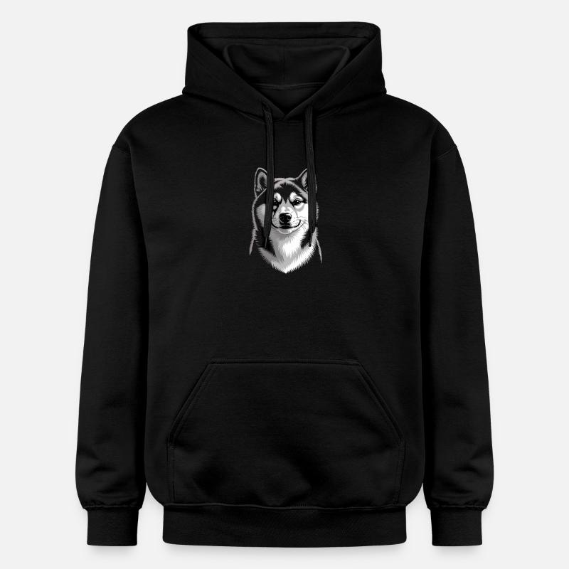 Rauque - Sweat à capuche Softstyle® Gildan Unisexe - noir