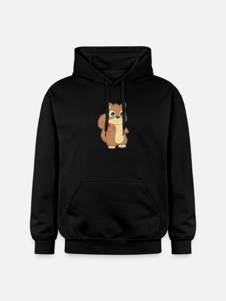 Squirrel Dart Dart Sport - Gildan Unisex Softstyle® Midweight Hoodie - black