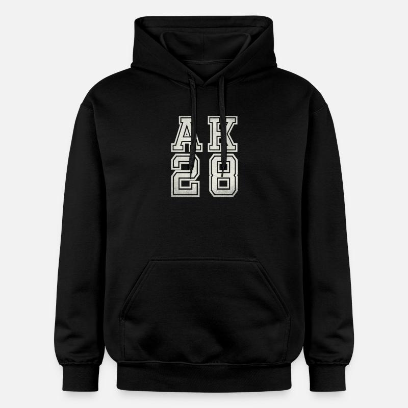 AK28 - Sweat à capuche Softstyle® Gildan Unisexe - noir