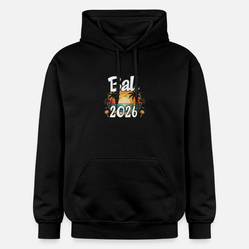 Bali 2026 - Sweat à capuche Softstyle® Gildan Unisexe - noir