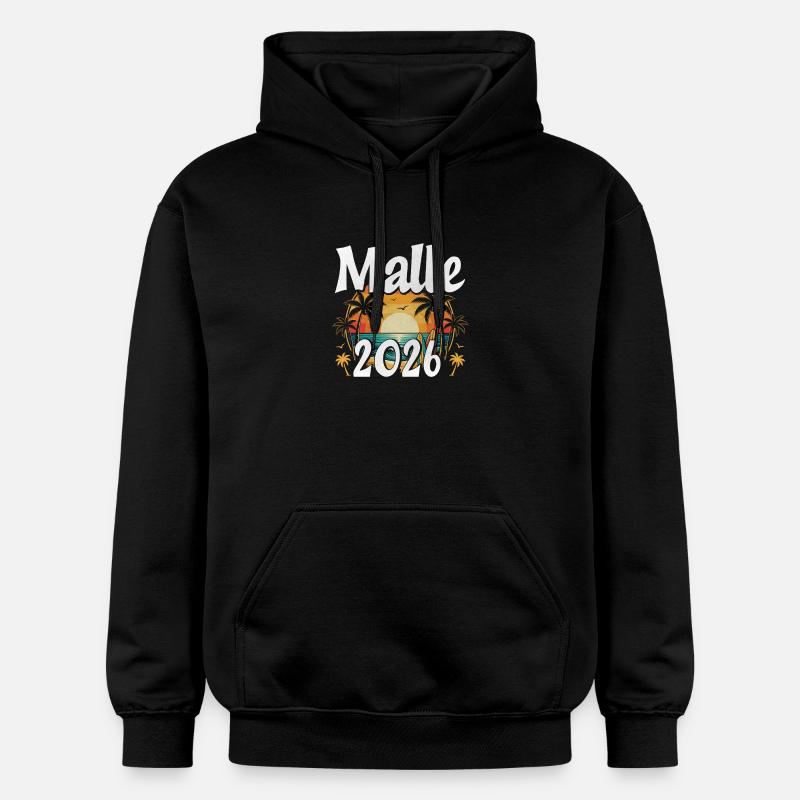 Malle 2026 - Sweat à capuche Softstyle® Gildan Unisexe - noir