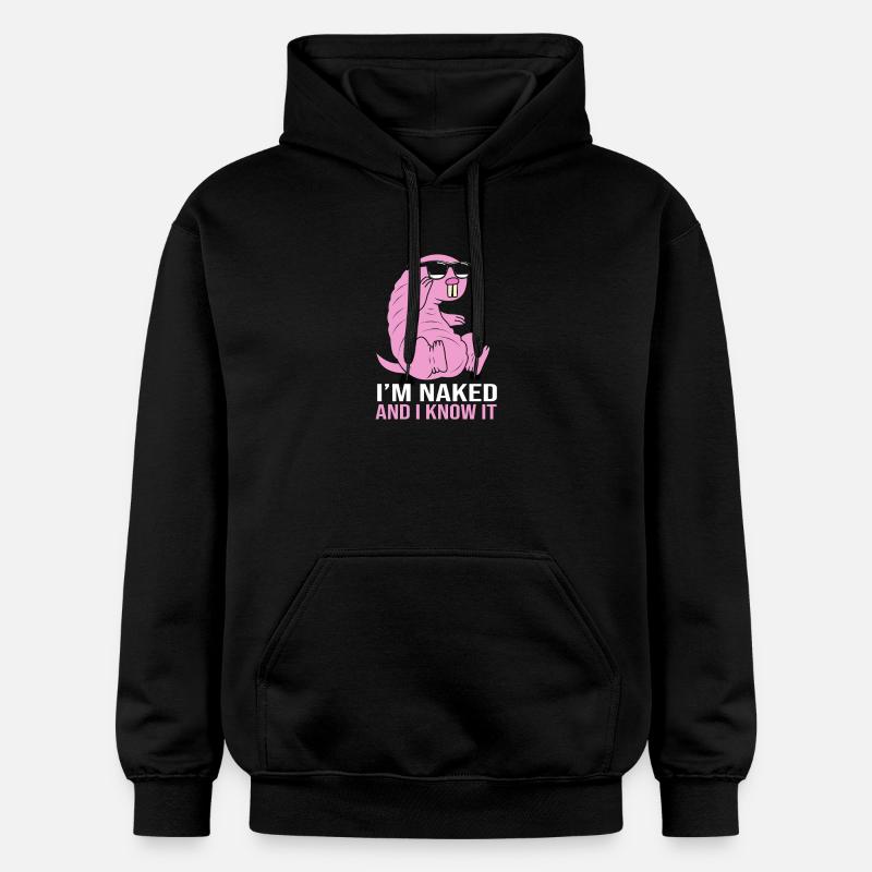 Chiot de sable - Sweat à capuche Softstyle® Gildan Unisexe - noir