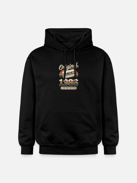 Edition limitée 1986 - Sweat à capuche Softstyle® Gildan Unisexe - noir