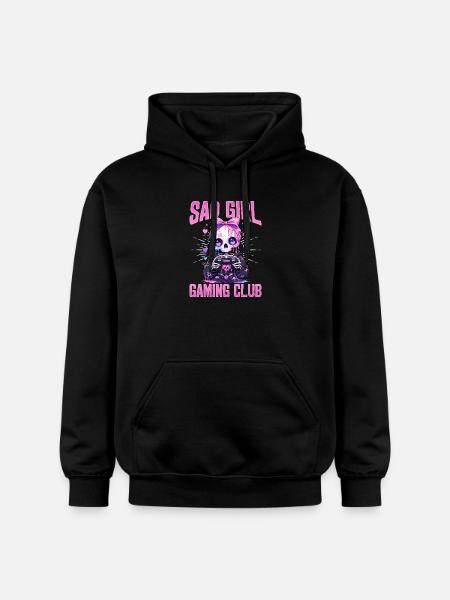 Pastel Goth Soft Goth Gaming Gamer - Sweat à capuche Softstyle® Gildan Unisexe - noir