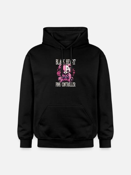 Pastel Goth Soft Goth Gaming Gamer - Sweat à capuche Softstyle® Gildan Unisexe - noir