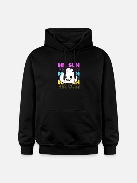 Dim Sum - Gildan Unisex Softstyle® Midweight Hoodie - Schwarz