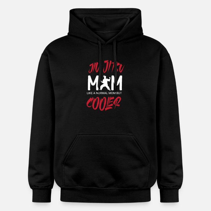 Jiu Jitsu Autodéfense - Sweat à capuche Softstyle® Gildan Unisexe - noir