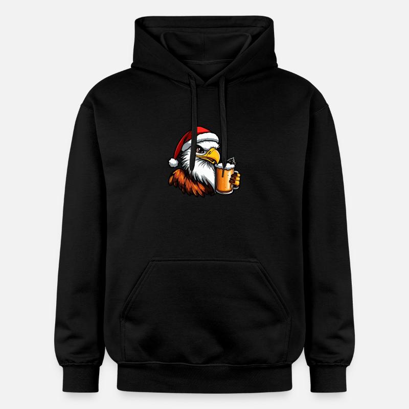 Eagle Beer Noël - Sweat à capuche Softstyle® Gildan Unisexe - noir