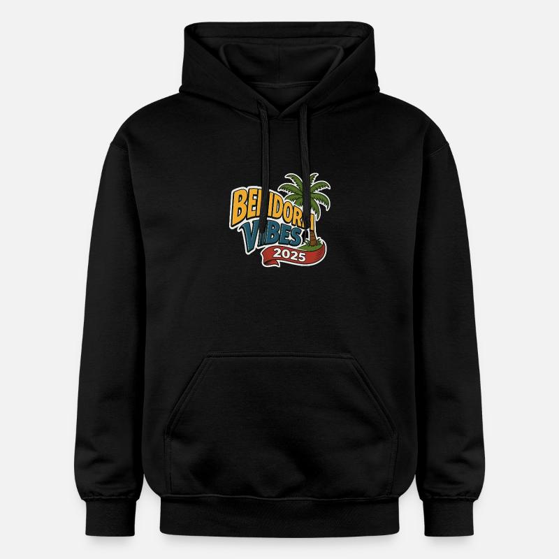 Benidorm Vibes 2025 - Sweat à capuche Softstyle® Gildan Unisexe - noir