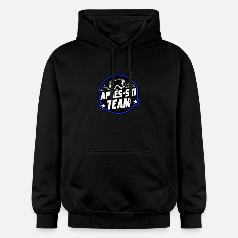 Après-ski Party Team Dire - Sweat à capuche Softstyle® Gildan Unisexe - noir