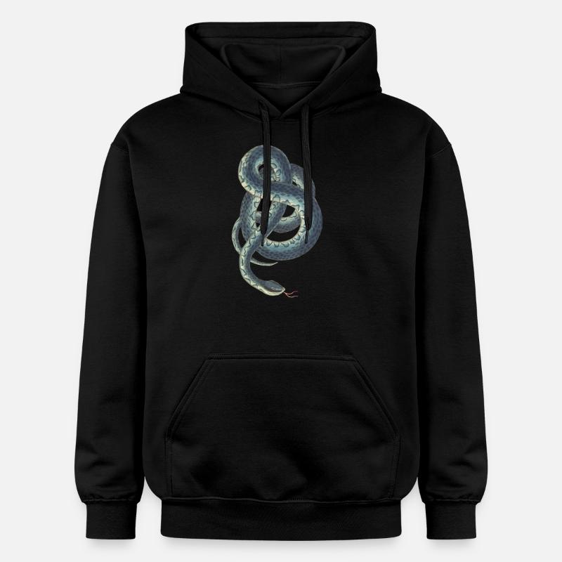 Serpent - Sweat à capuche Softstyle® Gildan Unisexe - noir